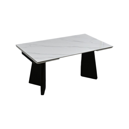 Mobital Prism Extendable Metal Base Dining Table, image 2