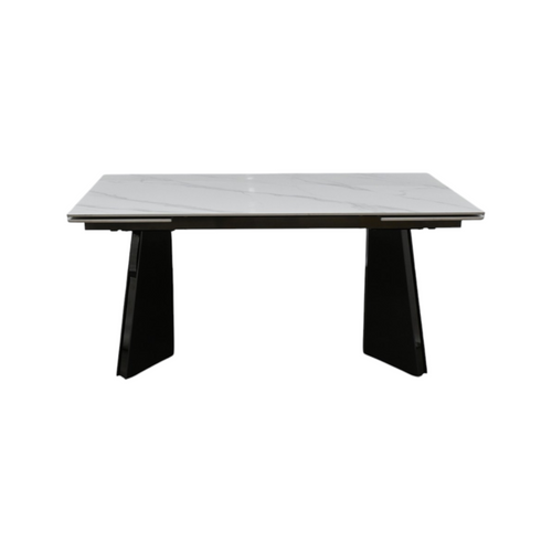 Mobital Prism Extendable Metal Base Dining Table, image 5