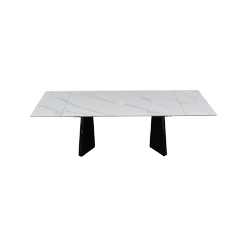 Mobital Prism Extendable Metal Base Dining Table, image 6
