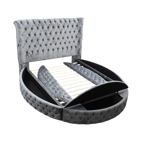 Rosdorf Park Taner Upholstered Storage Queen Bed, image 10