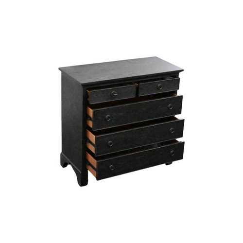 Country Living Home Collection Vintage Market Accent Chest (5 Drawers, Arched Feet), image 7
