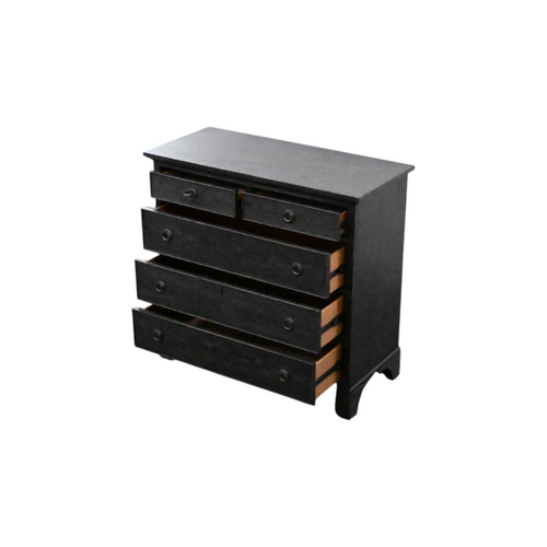 Country Living Home Collection Vintage Market Accent Chest (5 Drawers, Arched Feet), image 9