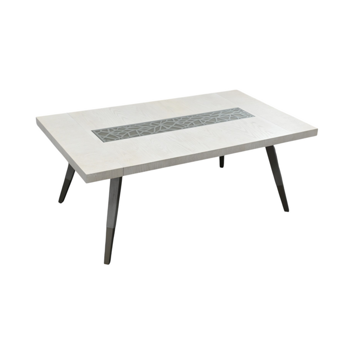 Corrigan Studio Carmena Extendable Solid Wood Base Dining Table, image 2