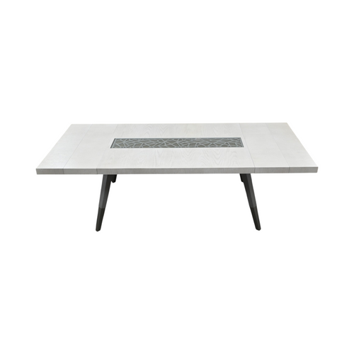 Corrigan Studio Carmena Extendable Solid Wood Base Dining Table, image 9