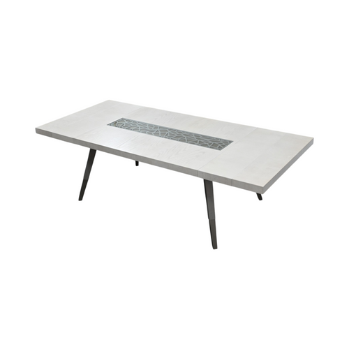 Corrigan Studio Carmena Extendable Solid Wood Base Dining Table, image 10