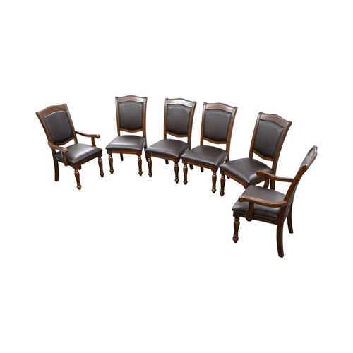 Red Barrel Studio Traditional Style Dining Armchairs Set of 6, image 5