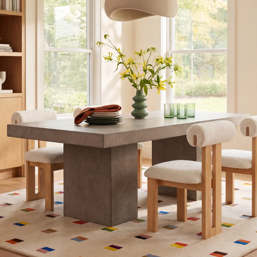 AllModern Kareen Pedestal Dining Table, image 1