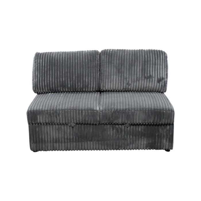 Ebern Designs George Upholstered Corduroy Sleeper Sofa, image 2