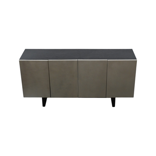 Ivy Bronx Keyvonna 63'' Sideboard With Silver Doors, image 3