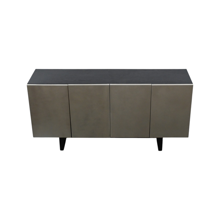 Ivy Bronx Keyvonna 63'' Sideboard With Silver Doors, image 3