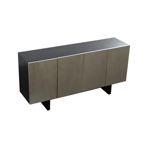 Ivy Bronx Keyvonna 63'' Sideboard With Silver Doors, image 4