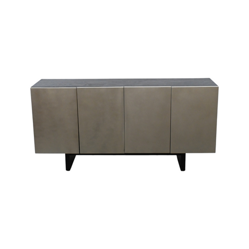 Ivy Bronx Keyvonna 63'' Sideboard With Silver Doors, image 2