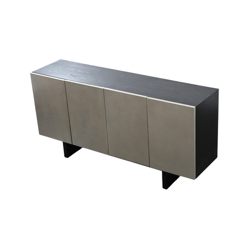 Ivy Bronx Keyvonna 63'' Sideboard With Silver Doors, image 5