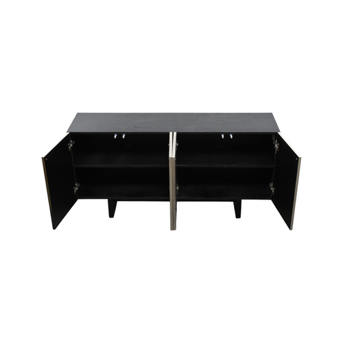 Ivy Bronx Keyvonna 63'' Sideboard With Silver Doors, image 9