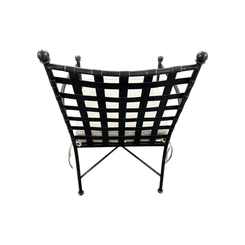 Birch Lane Lucier Premium All-Weather Wicker Outdoor Dining Armchair with Sunbrella Cushion, image 6