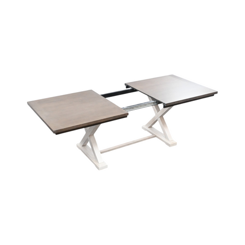 Lark ManorHudson X-Base Farmhouse Dining Table, image 9