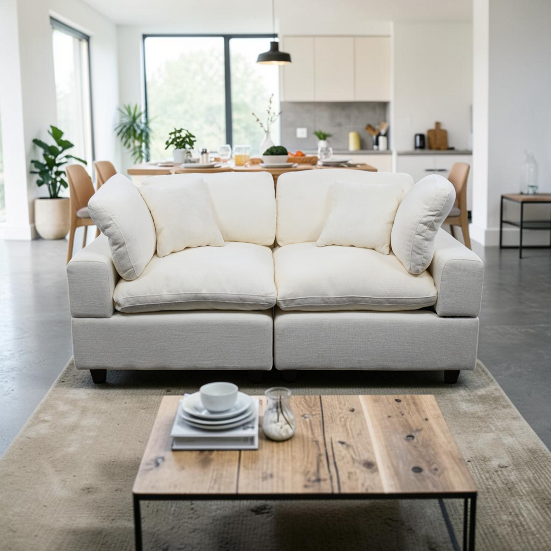 Latitude Run Caylob Upholstered Sofa Loveseat Couch