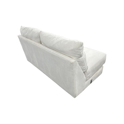 Jackson Furniture SM Polaris Fabric Armless Sofa in Sugar, image 6