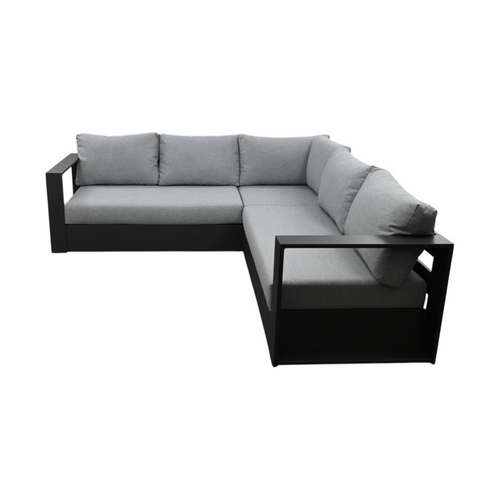 Modway Tahoe Outdoor Patio Powder-Coated Aluminum 3-Piece Sectional Sofa Set, image 3