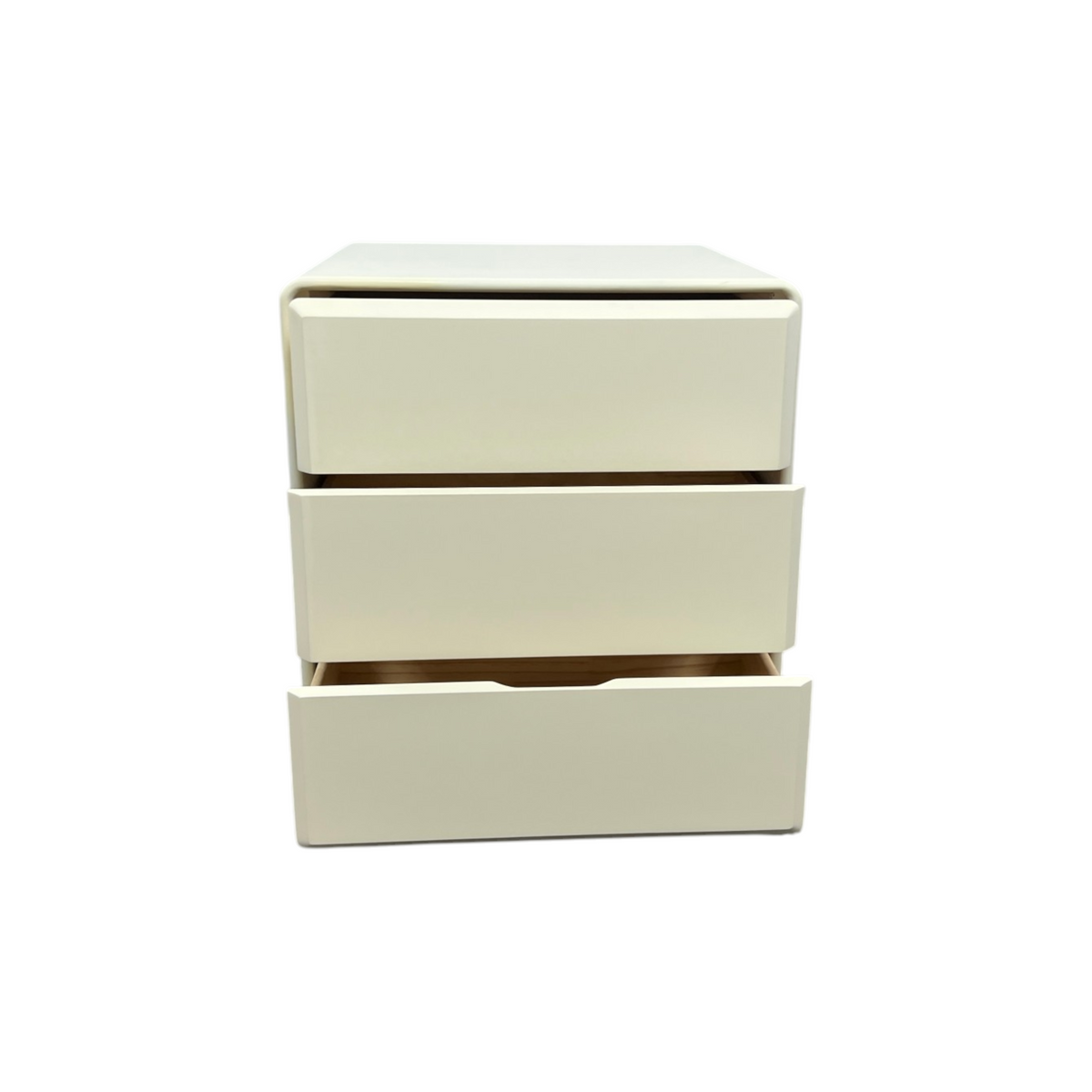 Wrought Studio 3 Push to Open Drawer Nightstand