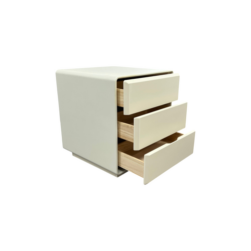 Wrought Studio 3 Push to Open Drawer Nightstand, image 7