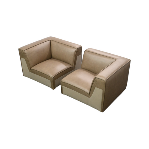Castlery Jonathan Leather Corner Couch Set of 2, image 7
