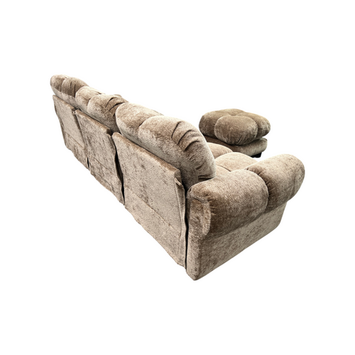 The AI Furniture Prince 3-Seater Sofa With 1 Ottoman, image 2