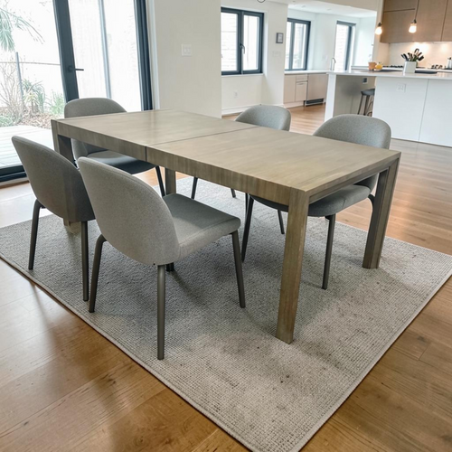 Century Furniture Milan Walnut Wood Dining Table, image 1