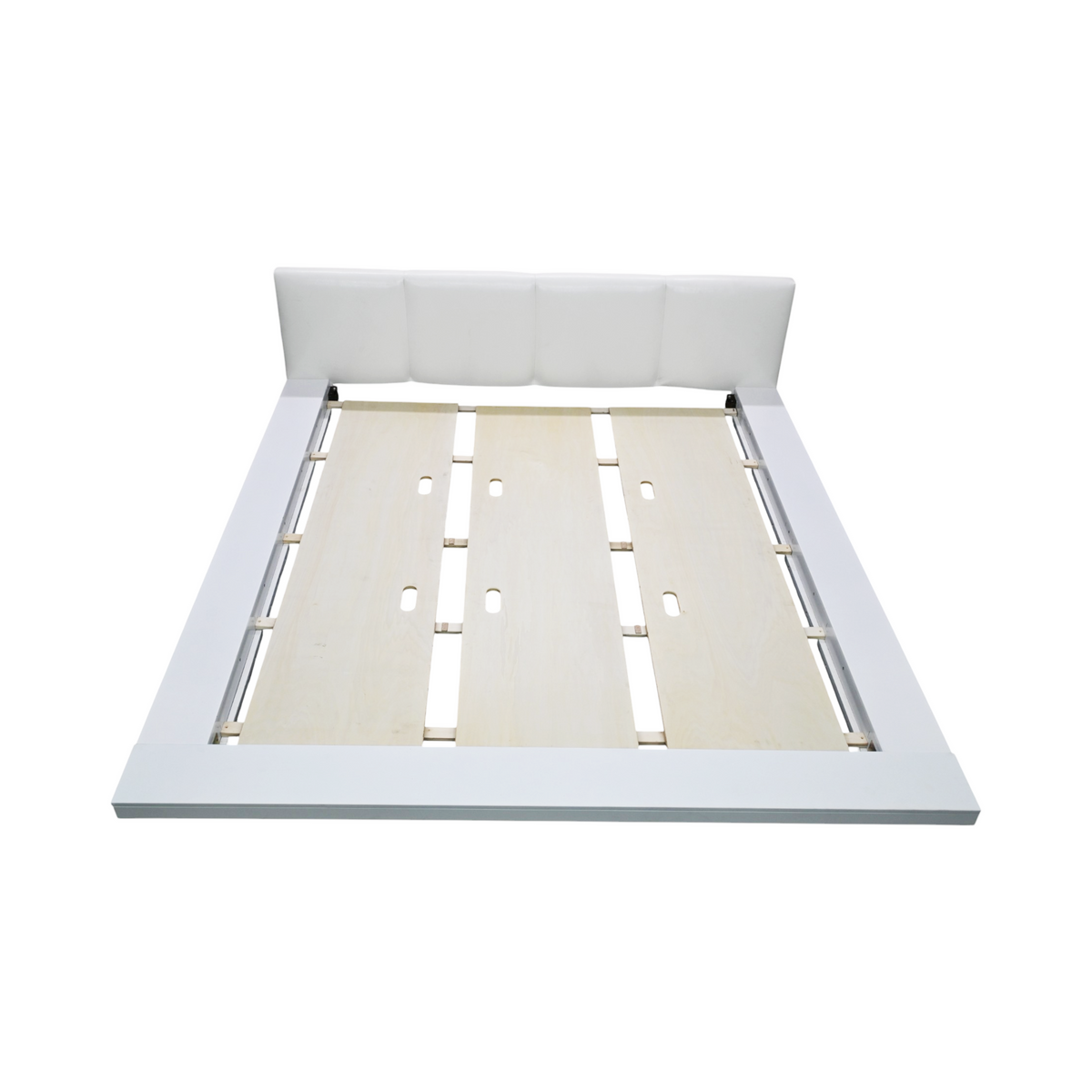 Brayden Studio Alei Solid Wood Tufted Upholstered Platform California King Bed