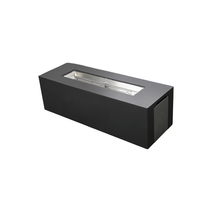 Brayden Studio Barnabe Rectangular Concrete Fire Pit With Built-In Storage Shelf And Gas Tank Seat, image 3