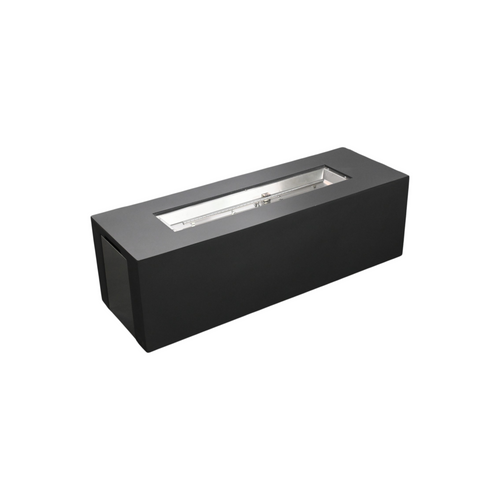 Brayden Studio Barnabe Rectangular Concrete Fire Pit With Built-In Storage Shelf And Gas Tank Seat, image 4