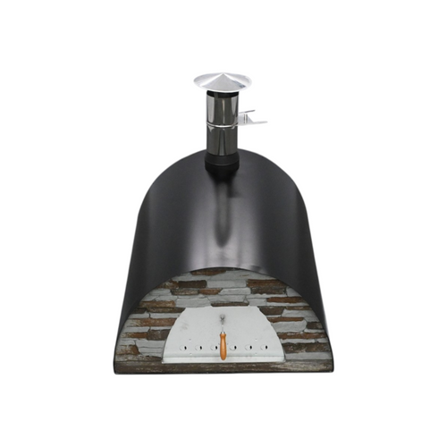 Authentic Pizza Ovens Stainless Steel Countertop Wood Burning Pizza Oven, image 3