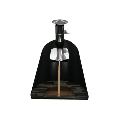 Authentic Pizza Ovens Stainless Steel Countertop Wood Burning Pizza Oven, image 10