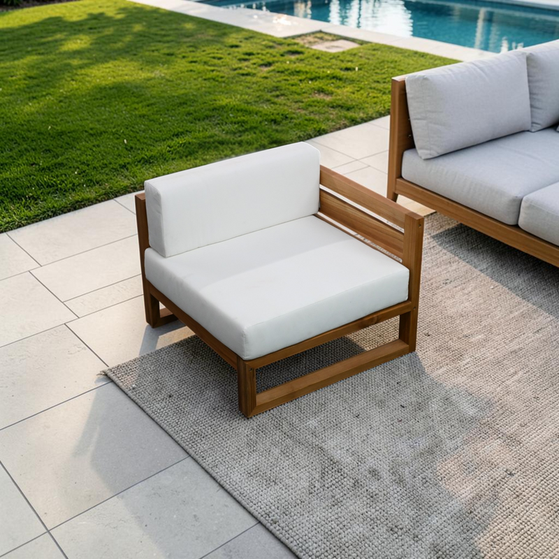 Modway Upland Teak Patio Chair