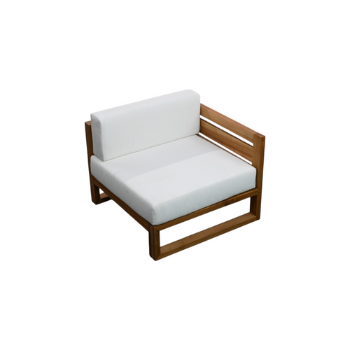 Modway Upland Teak Patio Chair, image 3