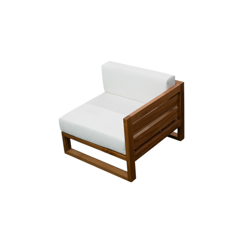 Modway Upland Teak Patio Chair, image 4