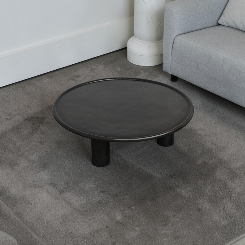 Four Hands Cary Coffee Table-Distressed Bronze