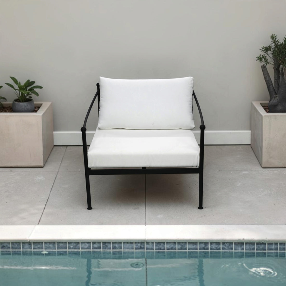 Lulu and Georgia Leni Outdoor Accent Chair