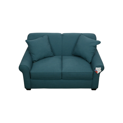 Edgecombe Furniture Finn Rolled Arm Sofa Bed Loveseat with Reversible Cushions, image 3
