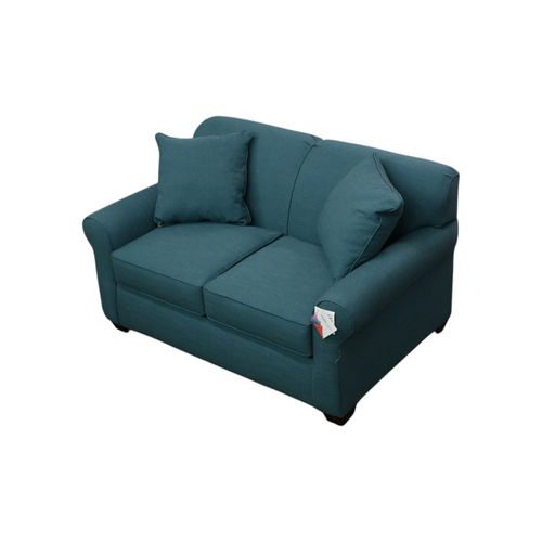 Edgecombe Furniture Finn Rolled Arm Sofa Bed Loveseat with Reversible Cushions, image 5