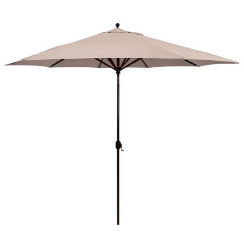 Galtech 11 Foot Octagon Aluminum Deluxe Auto Tilt Crank Lift Umbrella, image 2