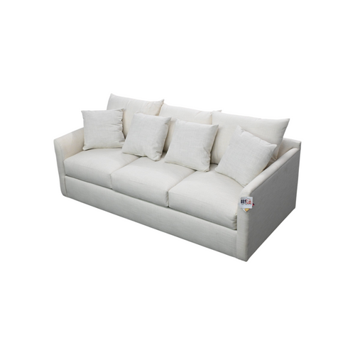Nook Home Atlanta Modern Gigi Linen Polyester Blend 3-seater Sofa, image 1