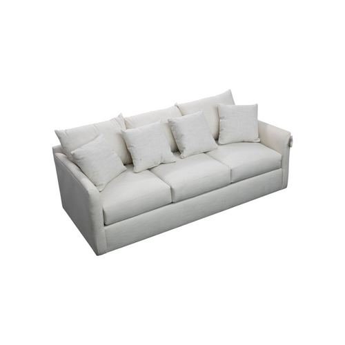 Nook Home Atlanta Modern Gigi Linen Polyester Blend 3-seater Sofa, image 3