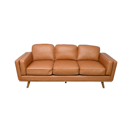 George Oliver Reeves Vegan Leather Sofa, image 2