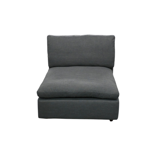 Modway Commix Down Filled Overstuffed Armless Chair in Gray, image 2
