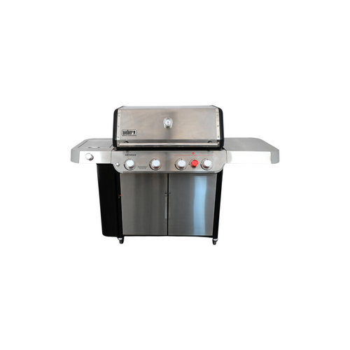 Weber GENESIS S-435 Propane Gas Grill with Sear Burner & Side Burner - Stainless Steel, image 2