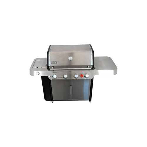 Weber GENESIS S-435 Propane Gas Grill with Sear Burner & Side Burner - Stainless Steel, image 3