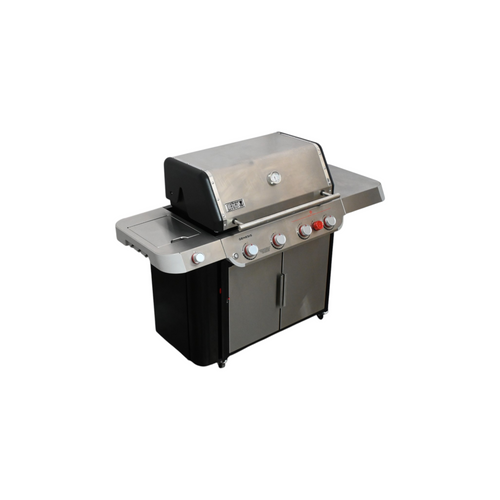 Weber GENESIS S-435 Propane Gas Grill with Sear Burner & Side Burner - Stainless Steel, image 4