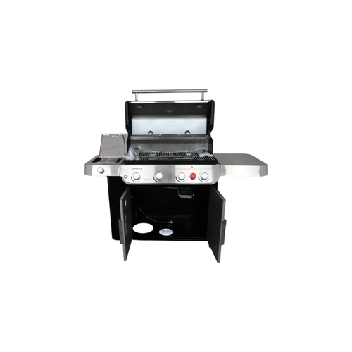Weber GENESIS S-435 Propane Gas Grill with Sear Burner & Side Burner - Stainless Steel, image 6