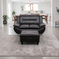 Ivy Bronx Axie Club Chair with Ottoman